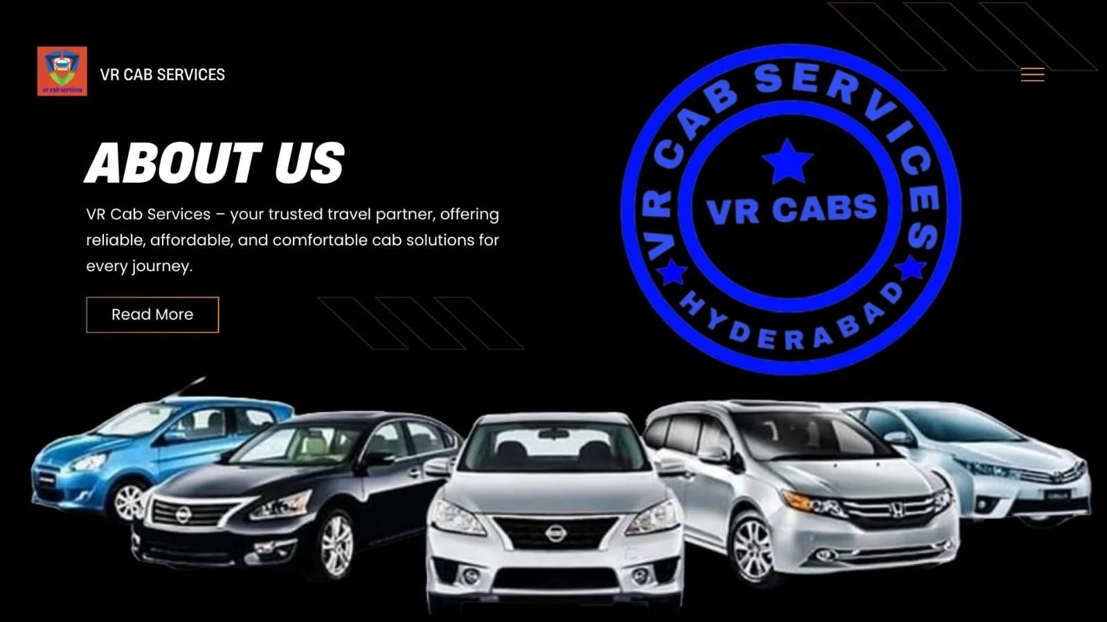 Taxi Services in Hyderabad (2) VR Cab Services About Us